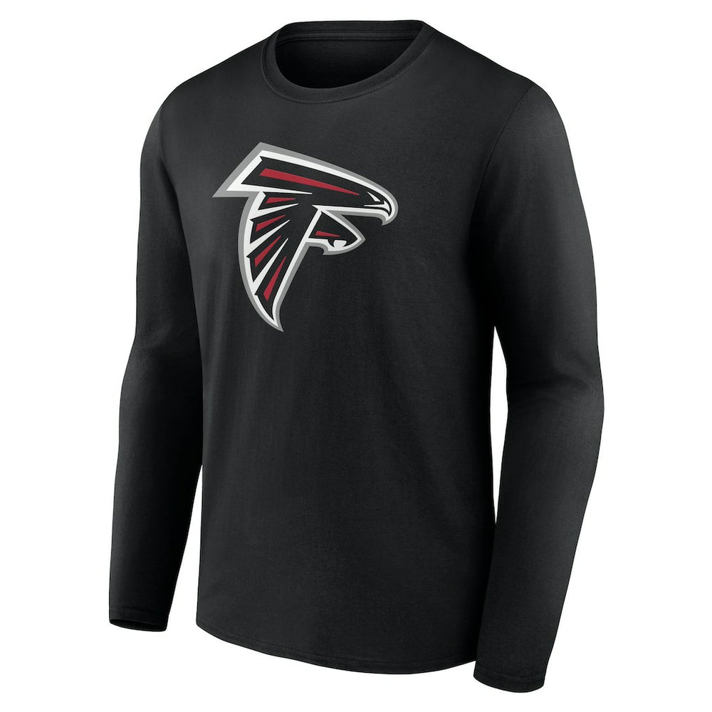 NFL Atlanta Falcons Team Authentic Personalized Name & Number Long Sleeve T-Shirt