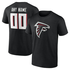 NFL Atlanta Falcons Team Authentic Personalized Name & Number T-Shirt