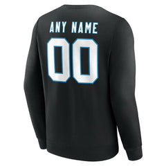 NFL Carolina Panthers Team Authentic Personalized Name & Number Sweatshirt