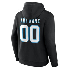 NFL Carolina Panthers Team Authentic Personalized Name & Number Hoodie