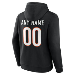 NFL Cincinnati Bengals Team Authentic Personalized Name & Number Hoodie