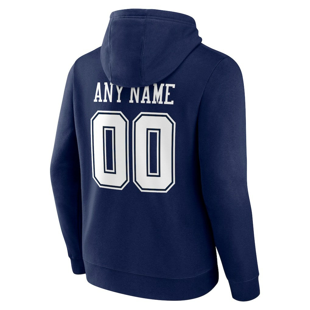 NFL Dallas Cowboys Team Authentic Personalized Name & Number Hoodie
