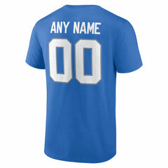 NFL Detroit Lions Team Authentic Personalized Name & Number T-Shirt
