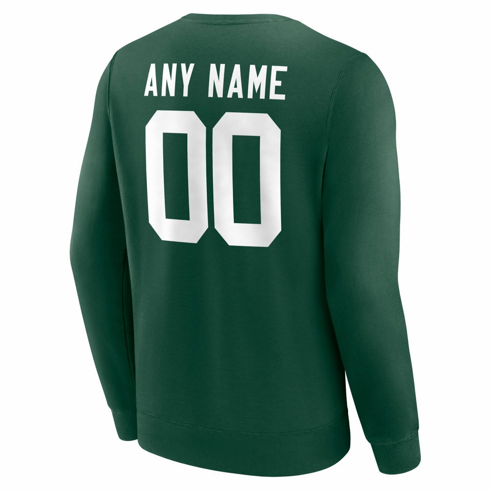 NFL Green Bay Packers Team Authentic Personalized Name & Number Sweatshirt