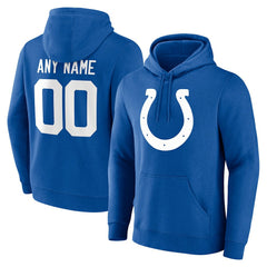 NFL Indianapolis Colts Team Authentic Personalized Name & Number Hoodie