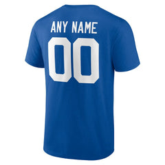 NFL Indianapolis Colts Team Authentic Personalized Name & Number T-Shirt