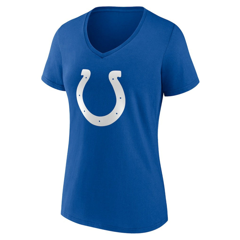 NFL Indianapolis Colts Women's Team Authentic Personalized Name & Number V-Neck T-Shirt