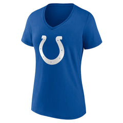 NFL Indianapolis Colts Women's Team Authentic Personalized Name & Number V-Neck T-Shirt