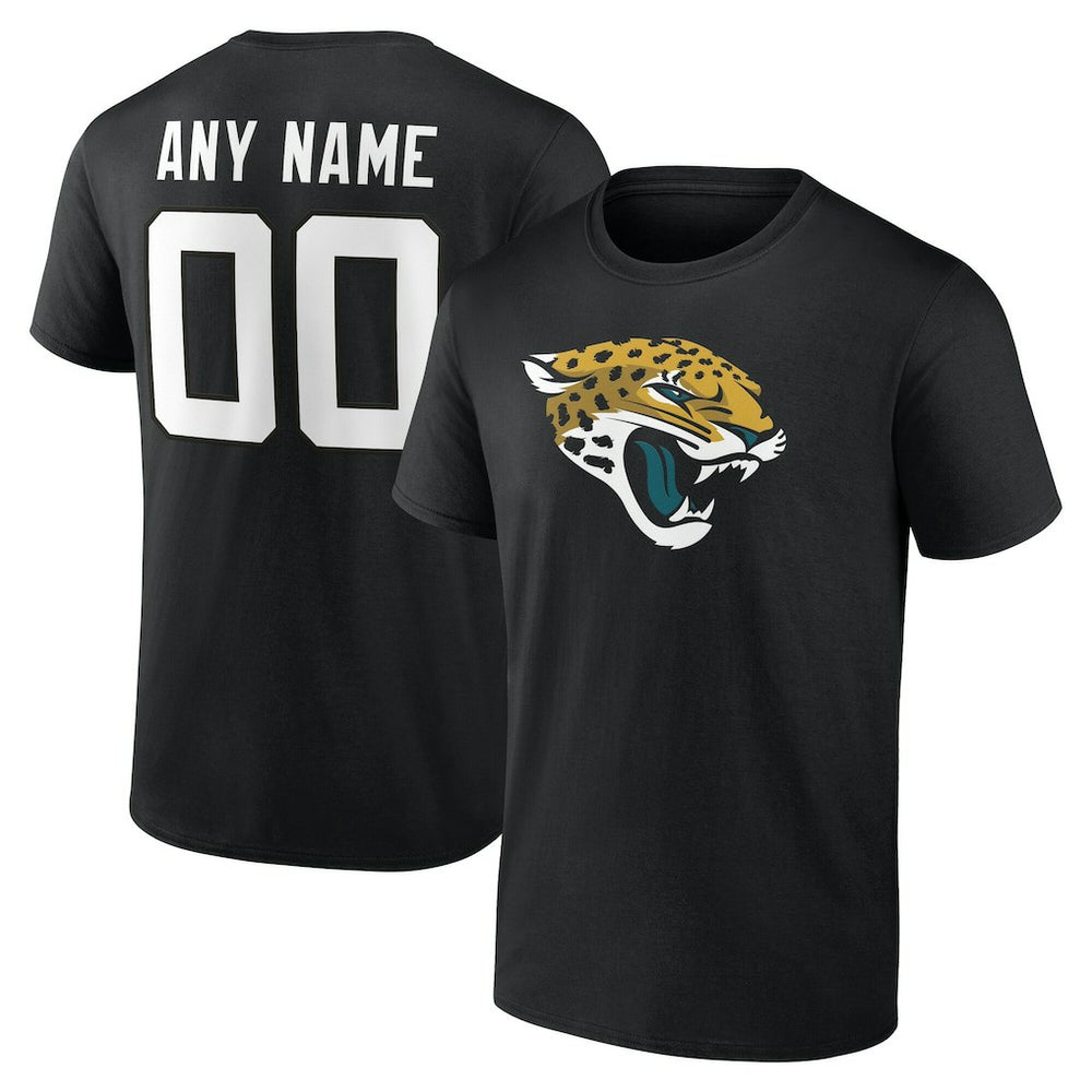 NFL Jacksonville Jaguars Team Authentic Personalized Name & Number T-Shirt