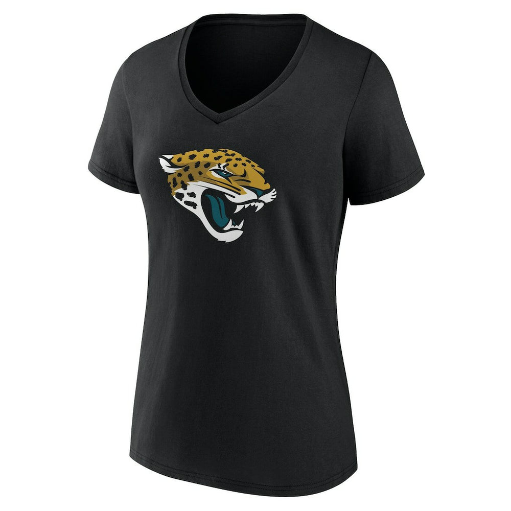 NFL Jacksonville Jaguars Women's Team Authentic Personalized Name & Number V-Neck T-Shirt
