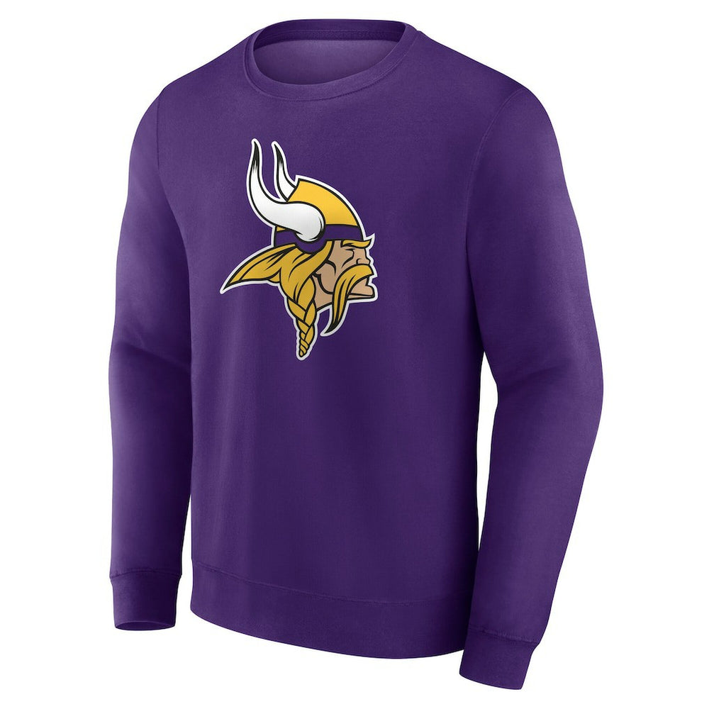 NFL Minnesota Vikings Team Authentic Personalized Name & Number Sweatshirt