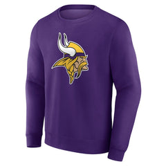 NFL Minnesota Vikings Team Authentic Personalized Name & Number Sweatshirt