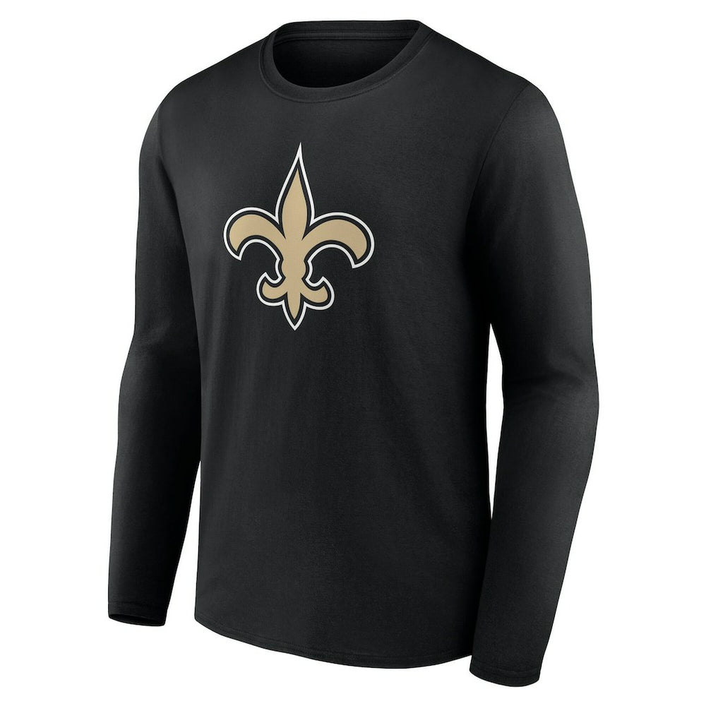 NFL New Orleans Saints Team Authentic Personalized Name & Number Long Sleeve T-Shirt