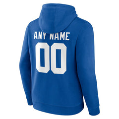 NFL New York Giants Team Authentic Personalized Name & Number Hoodie