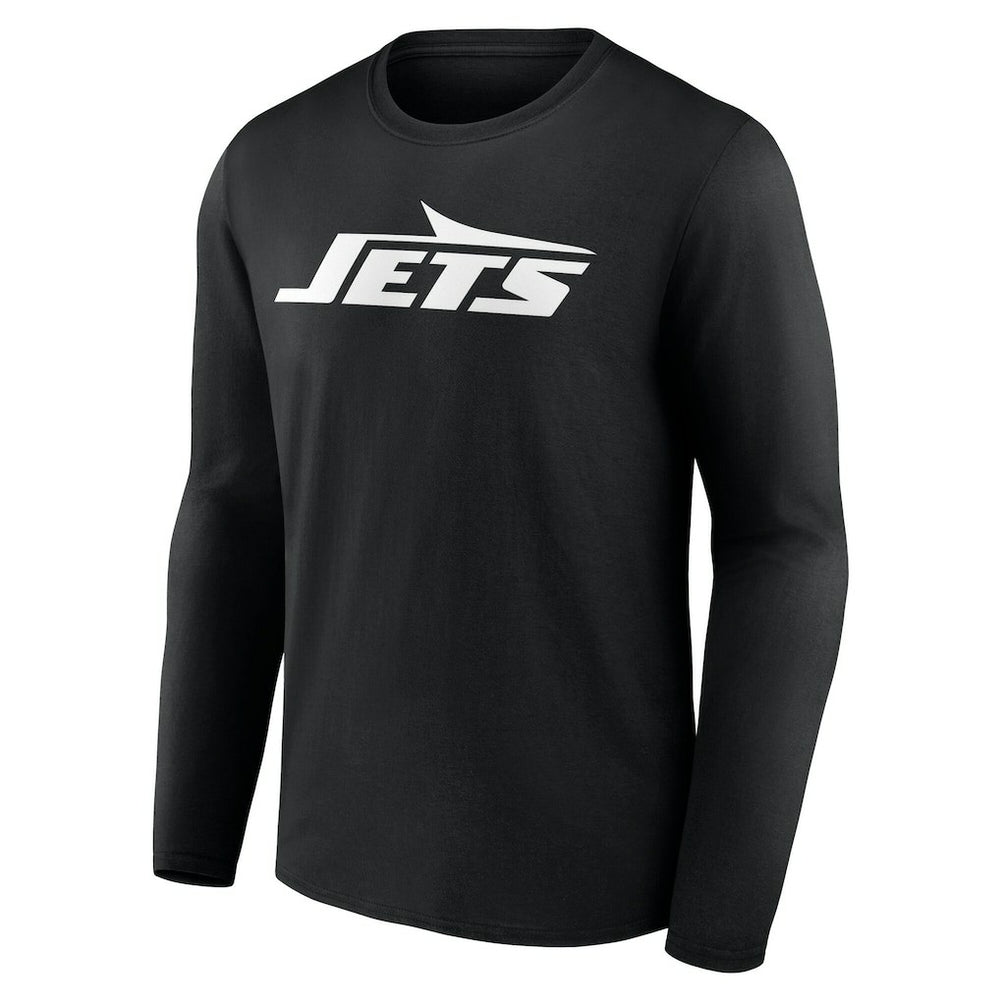 NFL New York Jets Team Authentic Personalized Name & Number Long Sleeve T-Shirt
