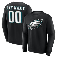NFL Philadelphia Eagles Team Authentic Personalized Name & Number Sweatshirt