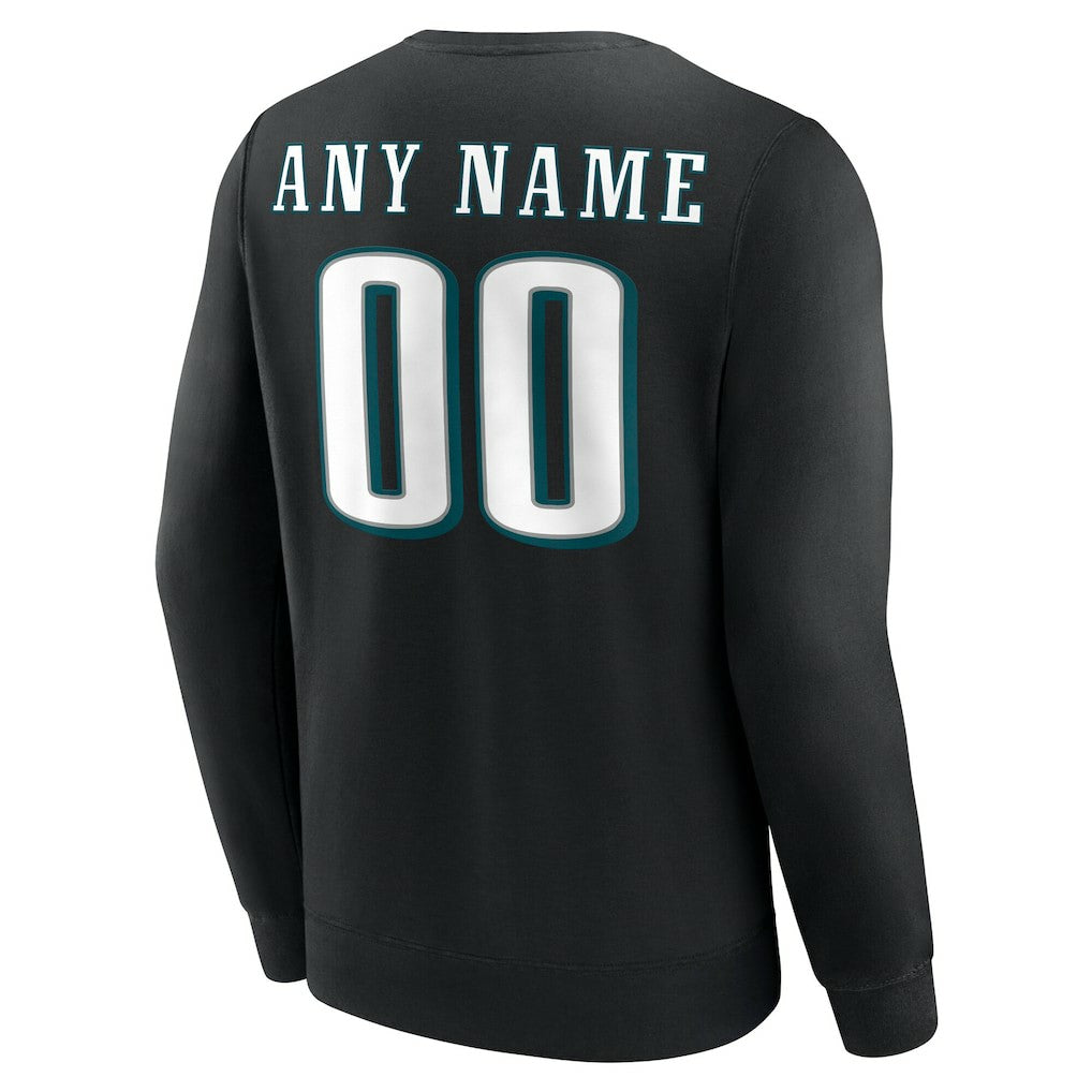 NFL Philadelphia Eagles Team Authentic Personalized Name & Number Sweatshirt