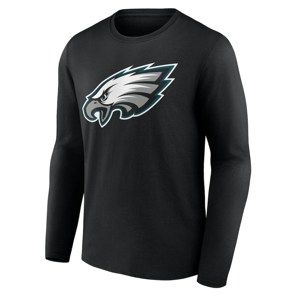 NFL Philadelphia Eagles Team Authentic Personalized Name & Number Long Sleeve T-Shirt