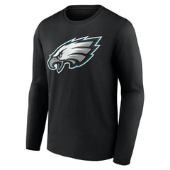 NFL Philadelphia Eagles Team Authentic Personalized Name & Number Long Sleeve T-Shirt
