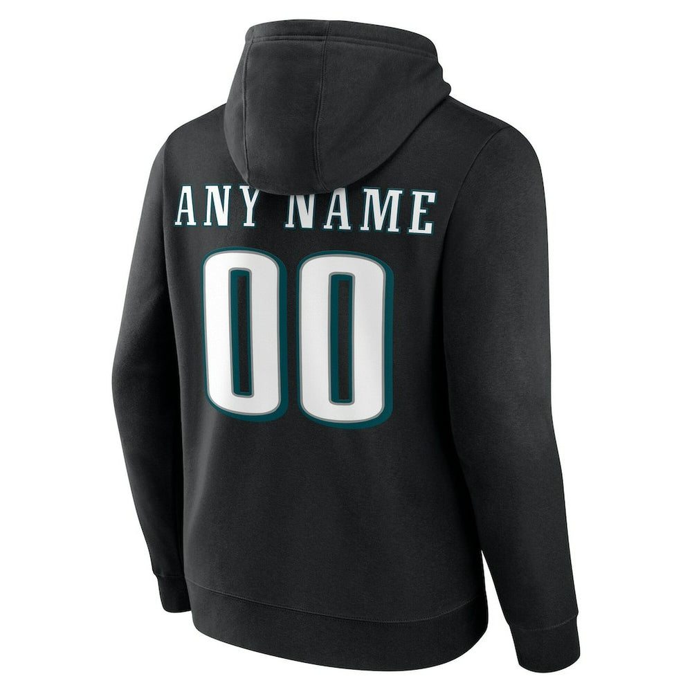 NFL Philadelphia Eagles Team Authentic Personalized Name & Number Hoodie