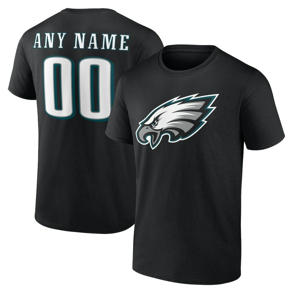 NFL Philadelphia Eagles Team Authentic Personalized Name & Number T-Shirt
