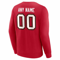NFL Tampa Bay Buccaneers Team Authentic Personalized Name & Number Sweatshirt