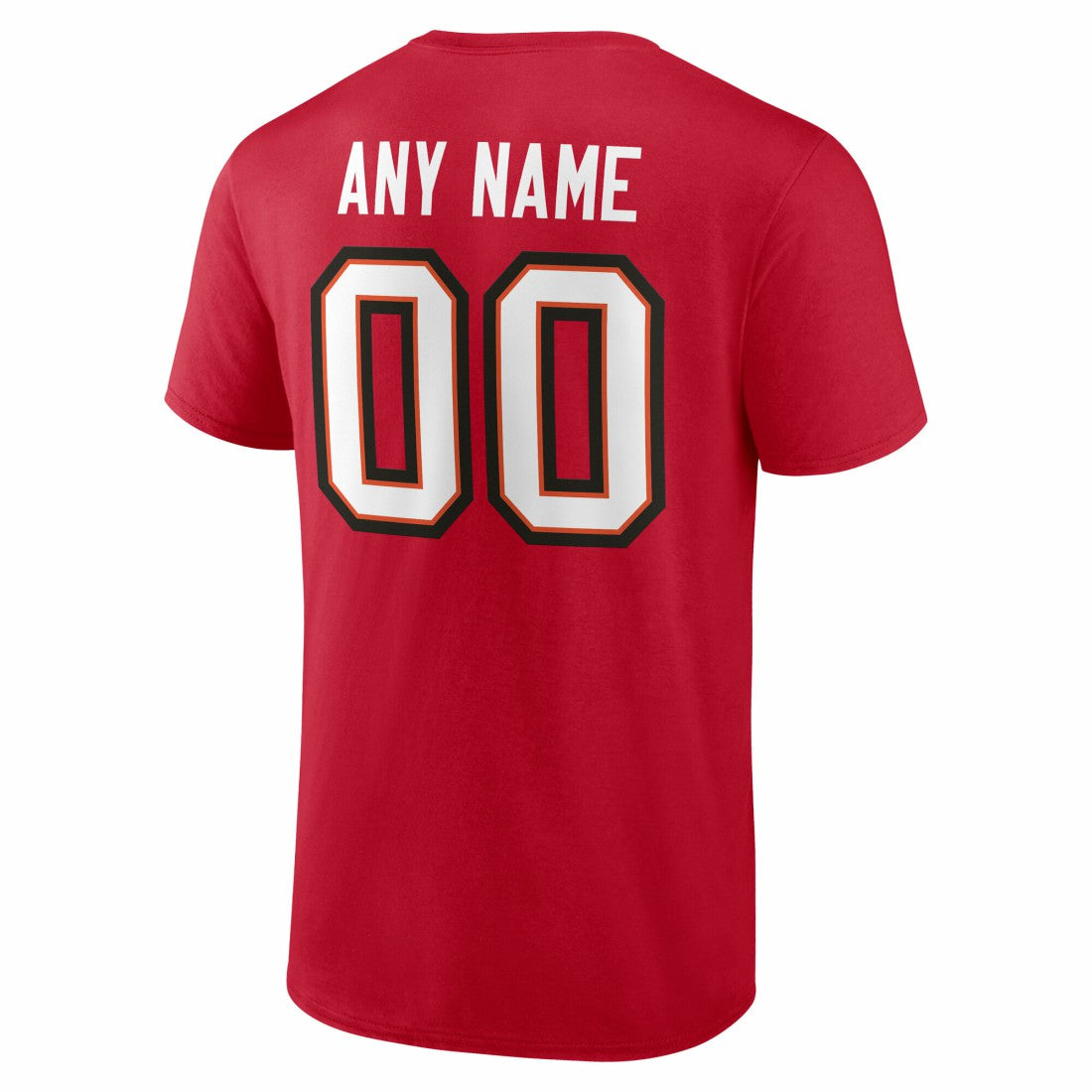 NFL Tampa Bay Buccaneers Team Authentic Personalized Name & Number T-Shirt
