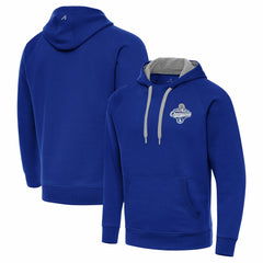 Los Angeles Dodgers Antigua 2025 World Series Champions Victory Hoodie - Royal