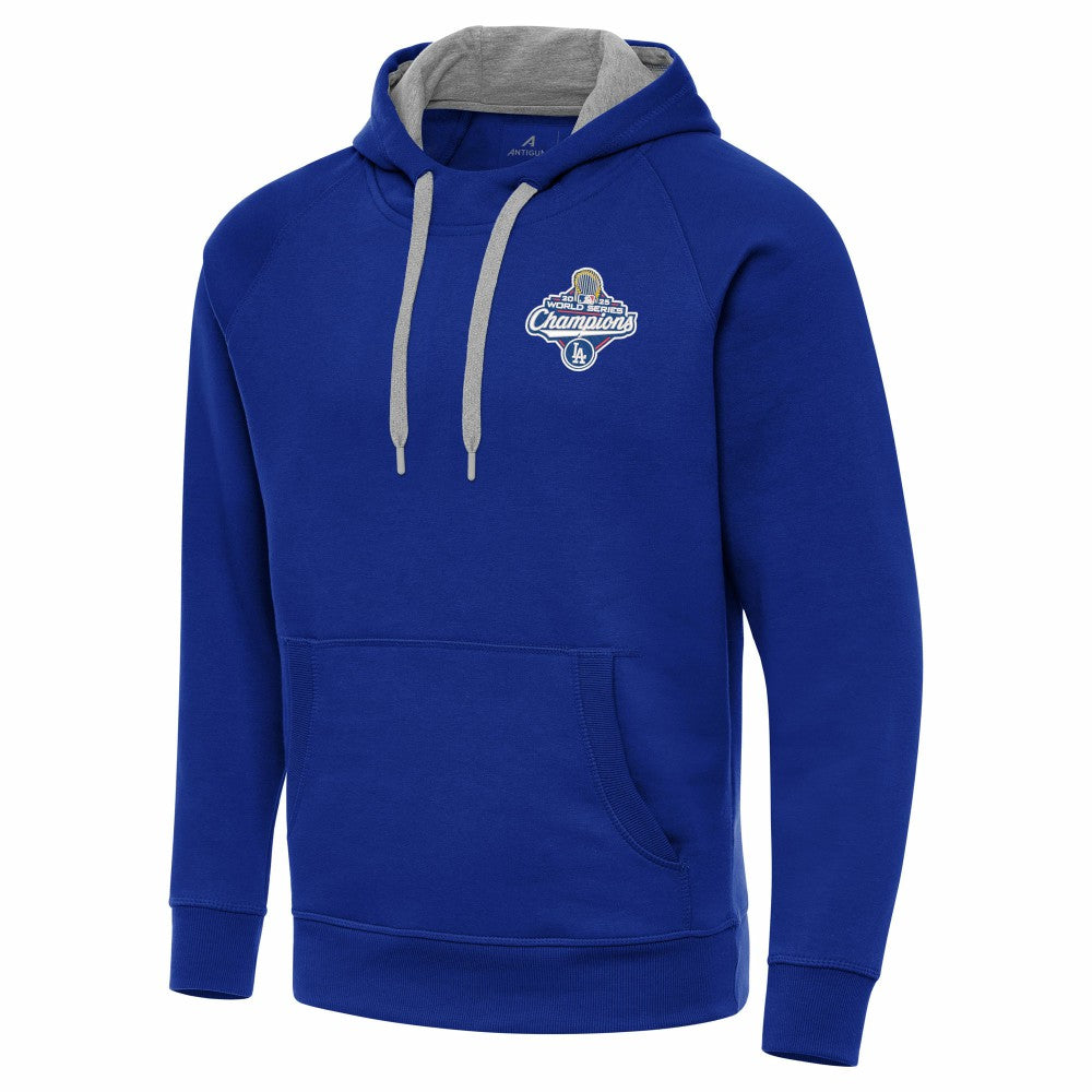 Los Angeles Dodgers Antigua 2025 World Series Champions Victory Hoodie - Royal