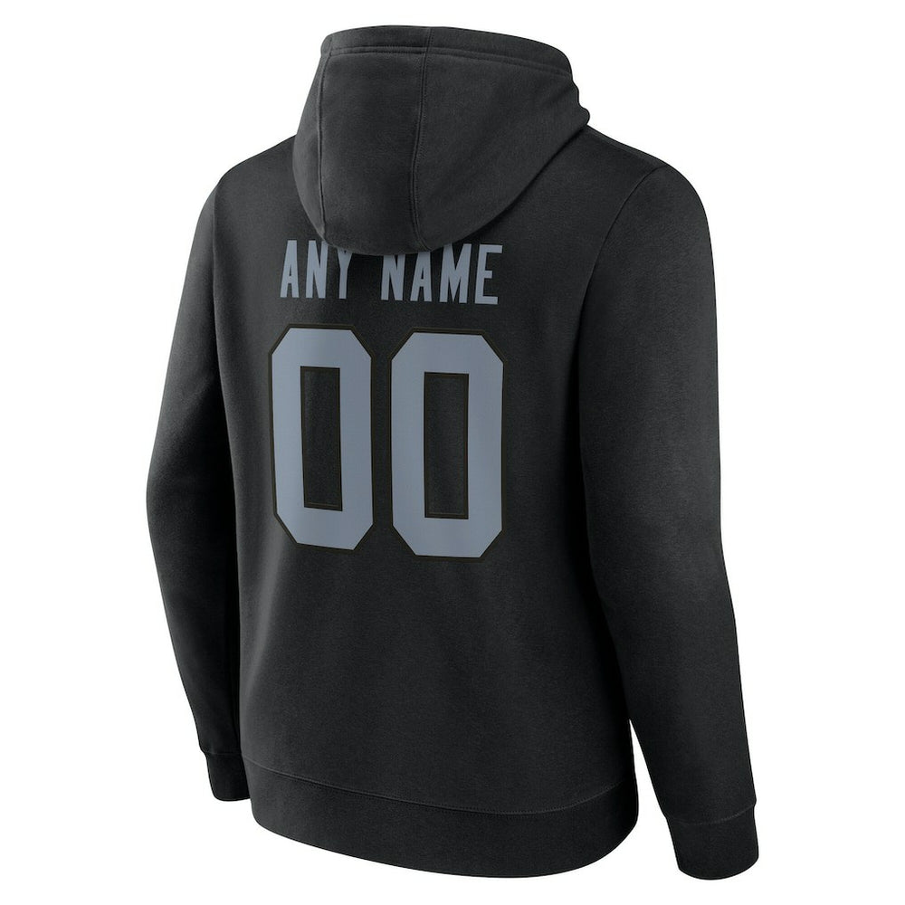 NFL Las Vegas Raiders Big & Tall Team Authentic Custom Hoodie