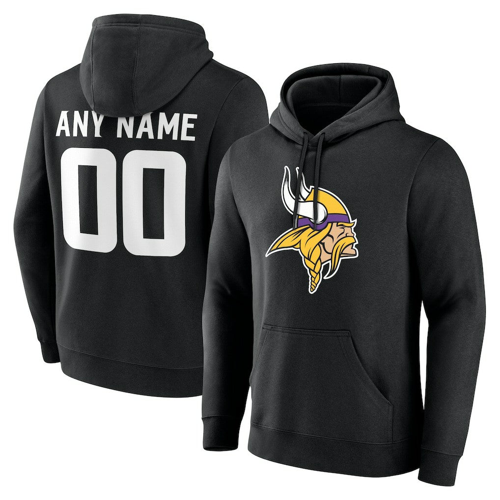 NFL Minnesota Vikings Big & Tall Team Authentic Custom Hoodie