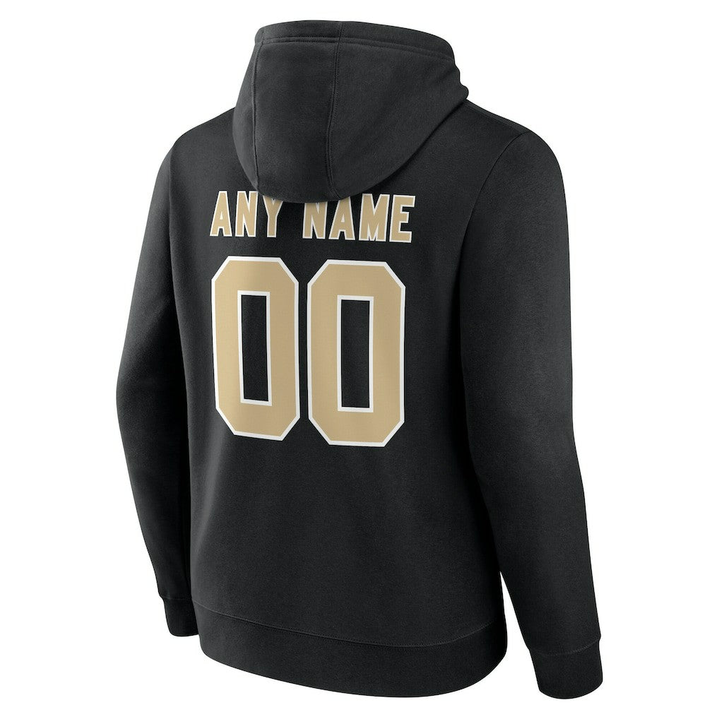NFL New Orleans Saints Big & Tall Team Authentic Custom Hoodie