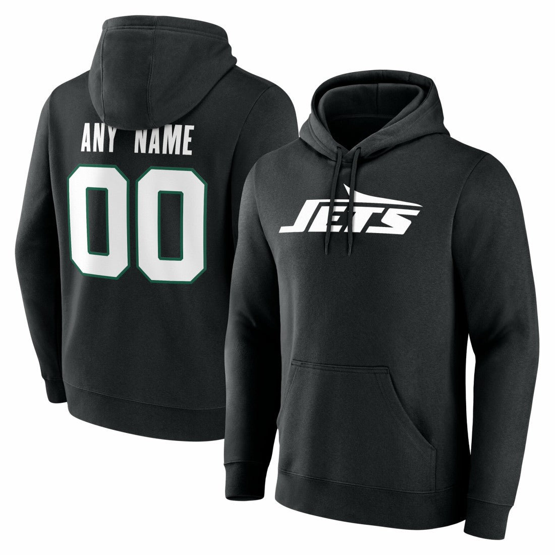 NFL New York Jets Big & Tall Team Authentic Custom Hoodie