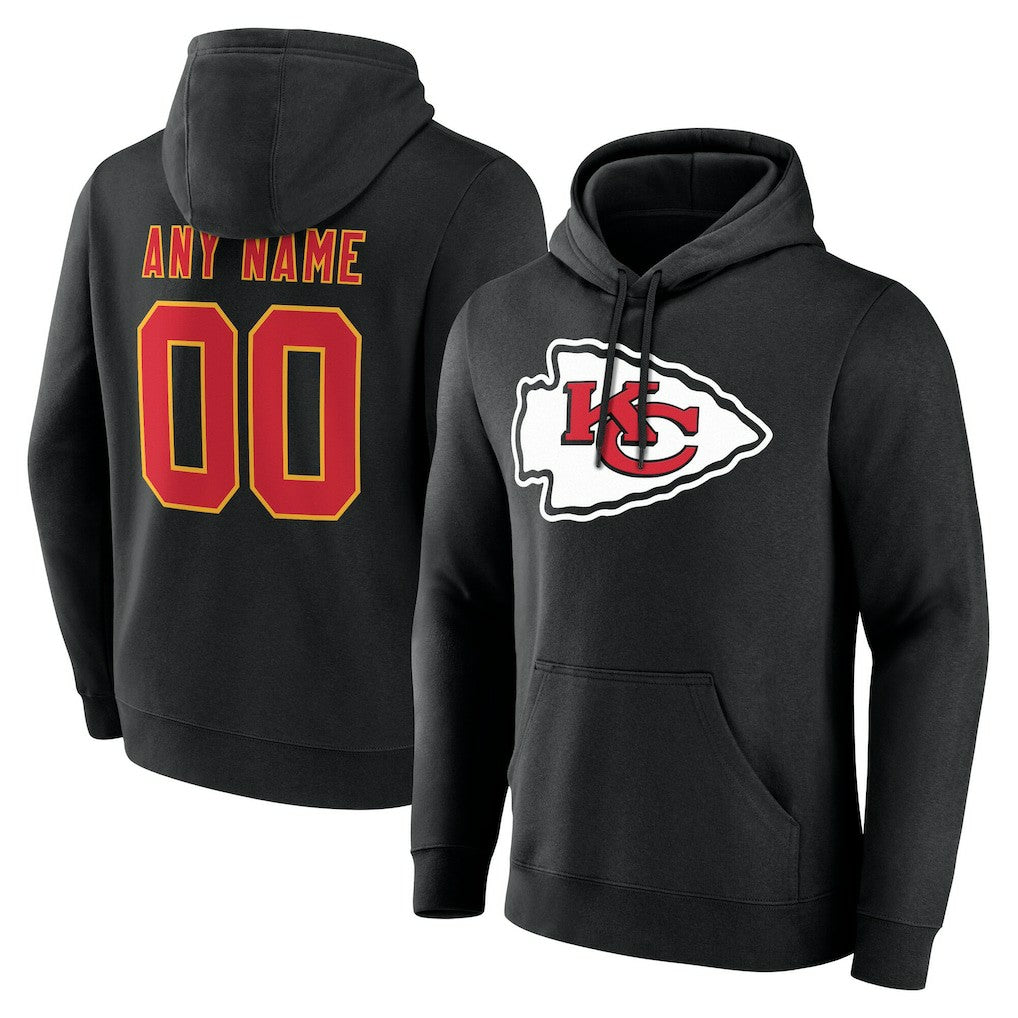 NFL Kansas City Chiefs Big & Tall Team Authentic Custom Hoodie