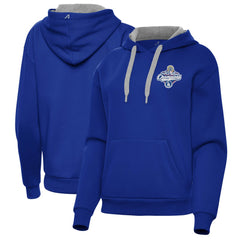 Los Angeles Dodgers Antigua Women's 2025 World Series Champions Victory Hoodie - Royal