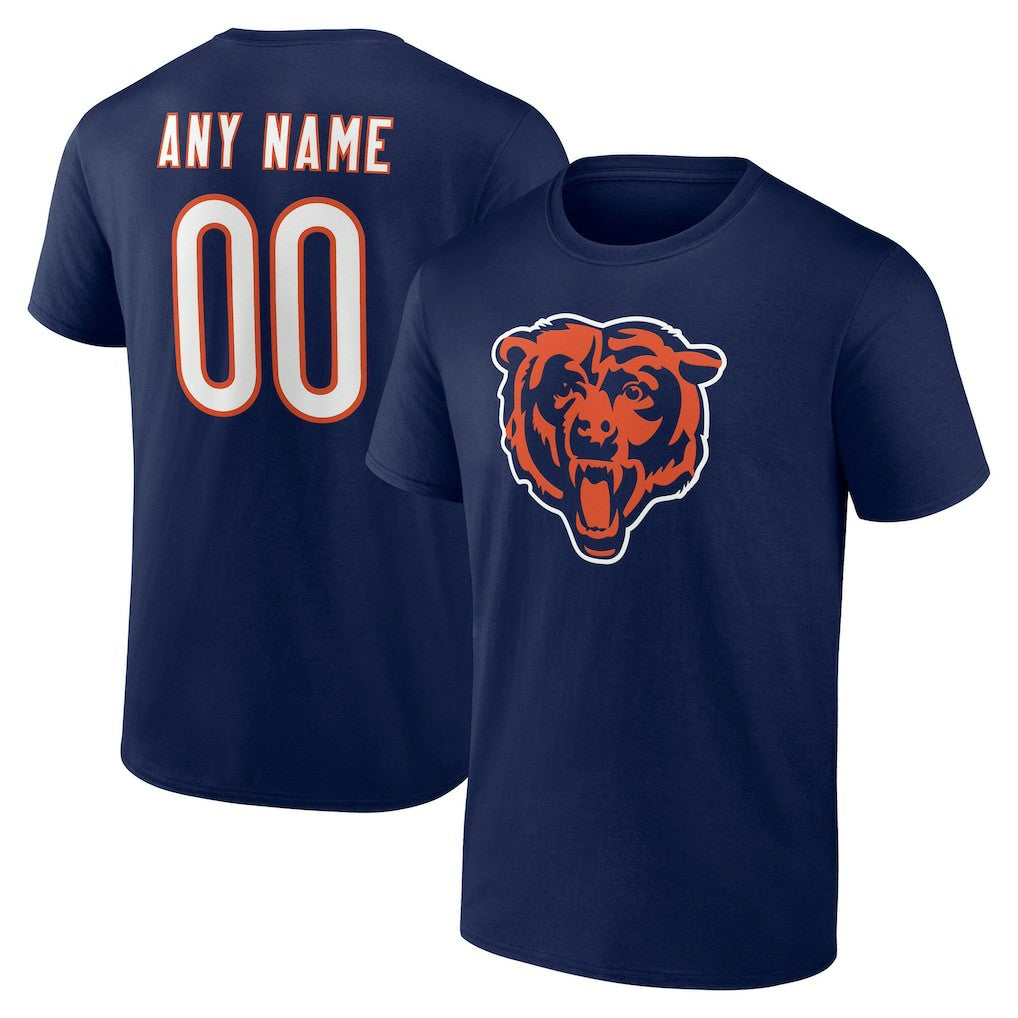 NFL Chicago Bears Big & Tall Team Authentic Custom T-Shirt