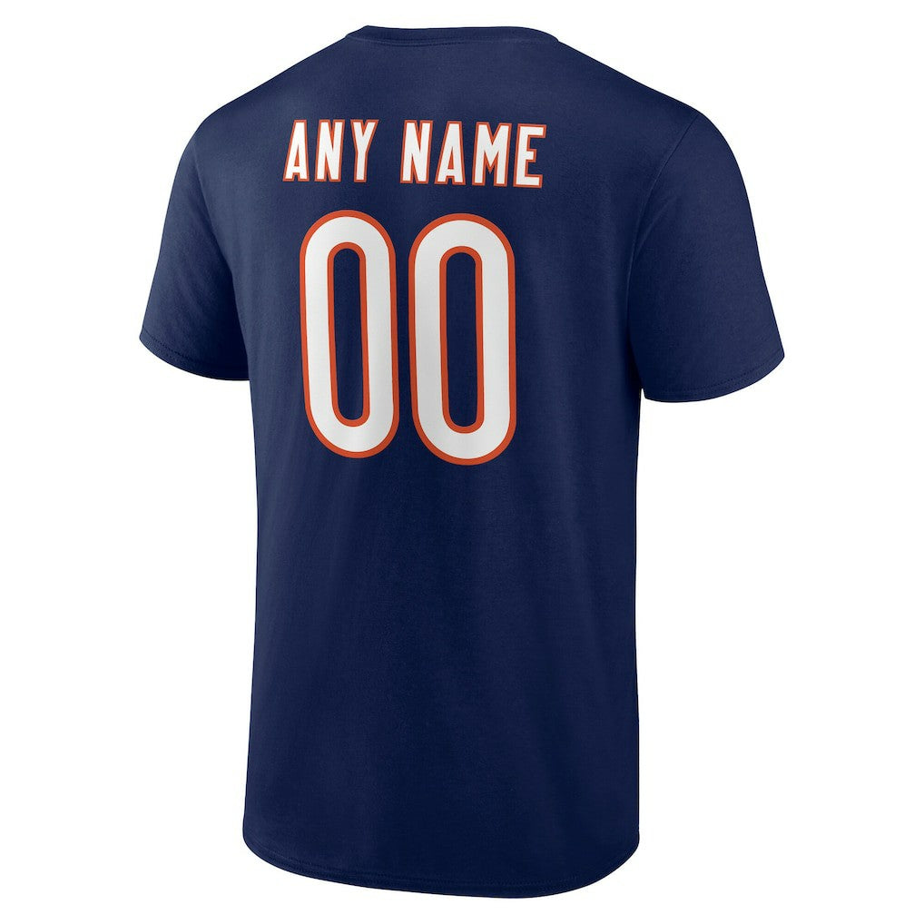 NFL Chicago Bears Big & Tall Team Authentic Custom T-Shirt