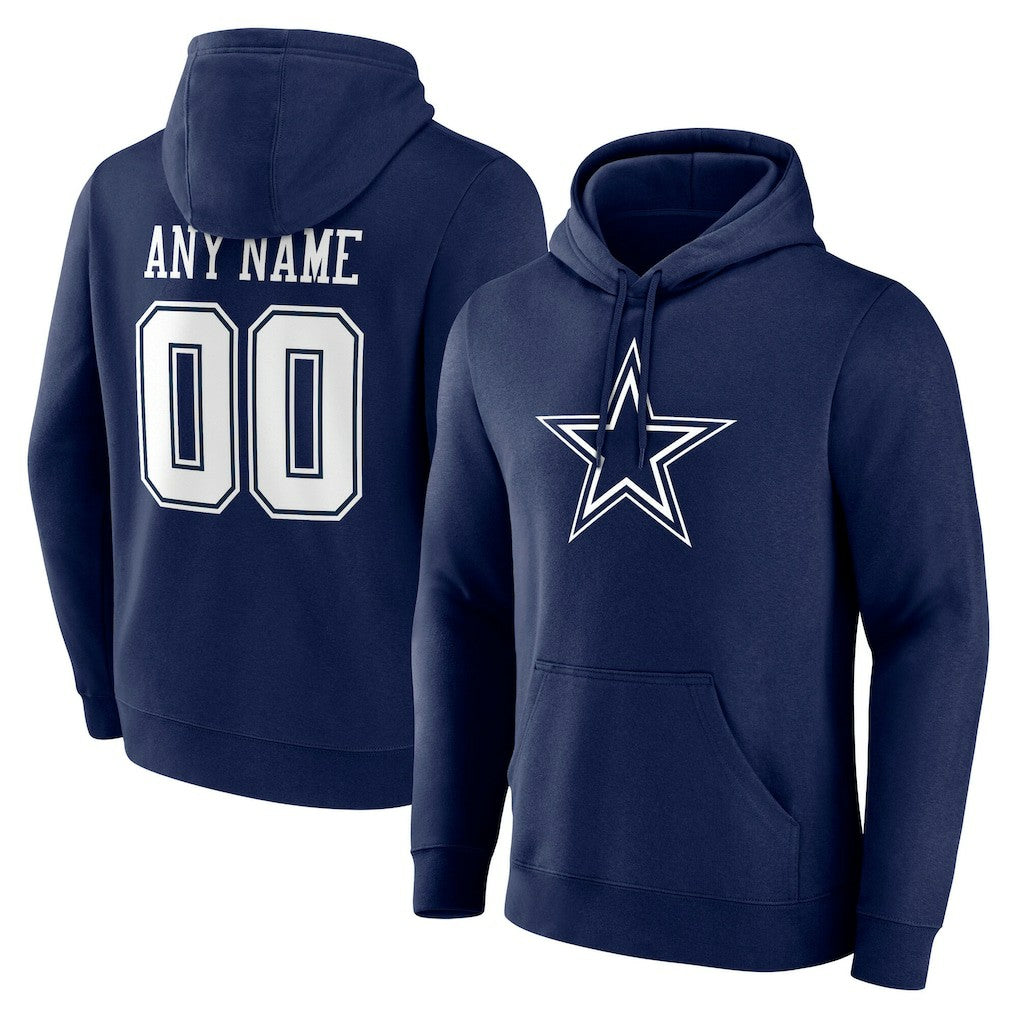 NFL Dallas Cowboys Big & Tall Team Authentic Custom Hoodie