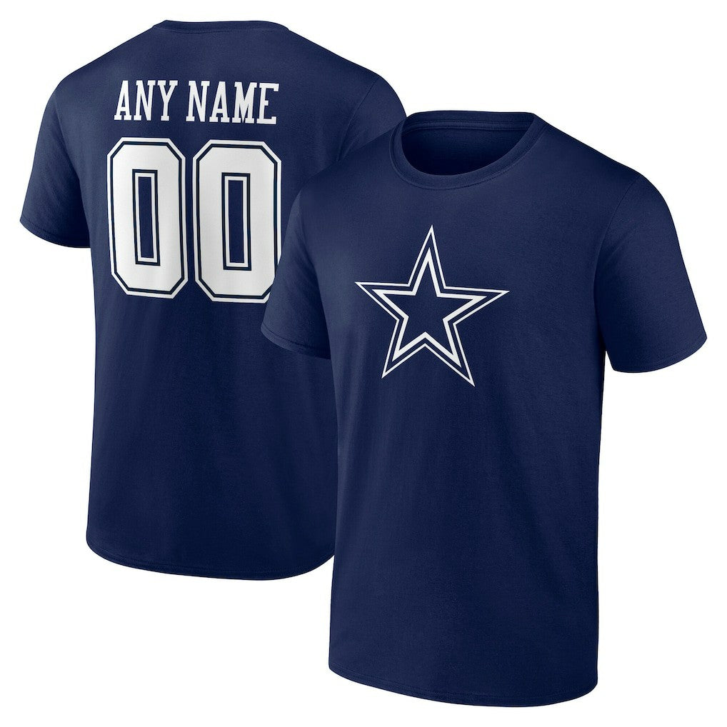NFL Dallas Cowboys Big & Tall Team Authentic Custom T-Shirt