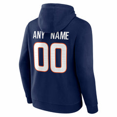 NFL Denver Broncos Big & Tall Team Authentic Custom Hoodie
