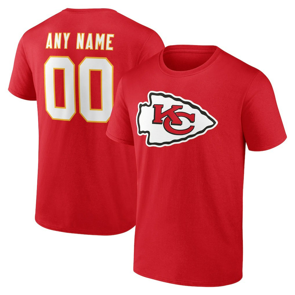 NFL Kansas City Chiefs Big & Tall Team Authentic Custom T-Shirt