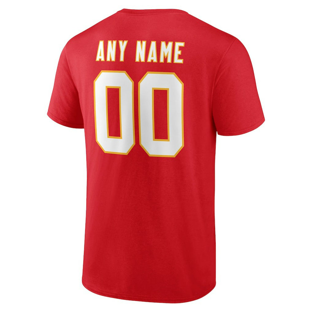 NFL Kansas City Chiefs Big & Tall Team Authentic Custom T-Shirt