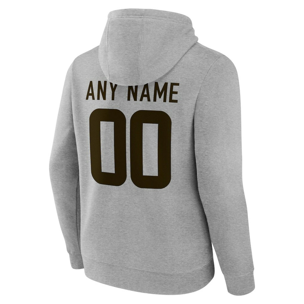 NFL Cleveland Browns Big & Tall Team Authentic Custom Hoodie