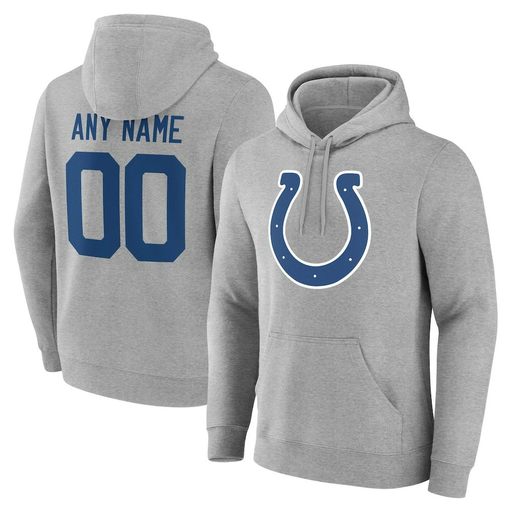 NFL Indianapolis Colts Big & Tall Team Authentic Custom Hoodie