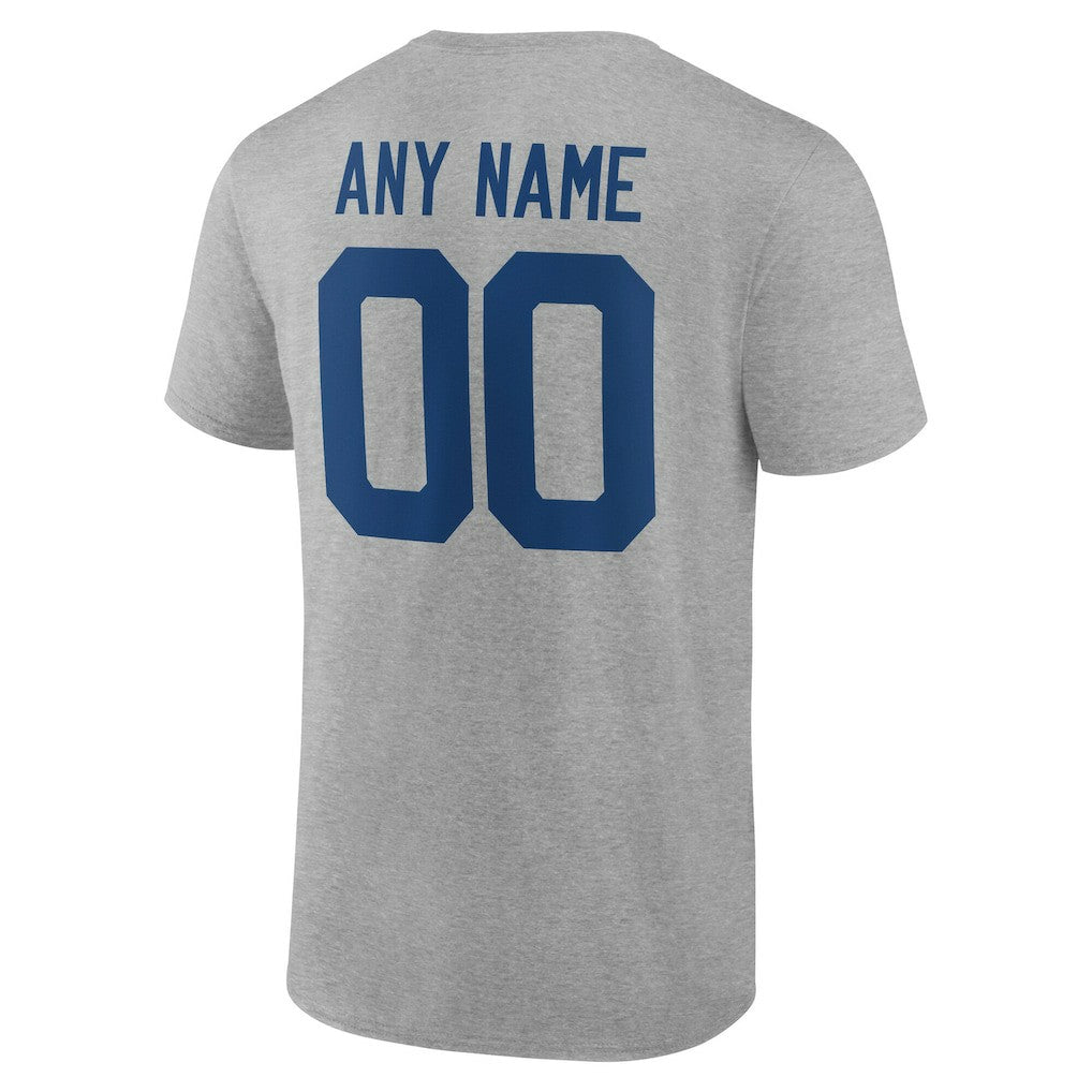 NFL Indianapolis Colts Big & Tall Team Authentic Custom T-Shirt