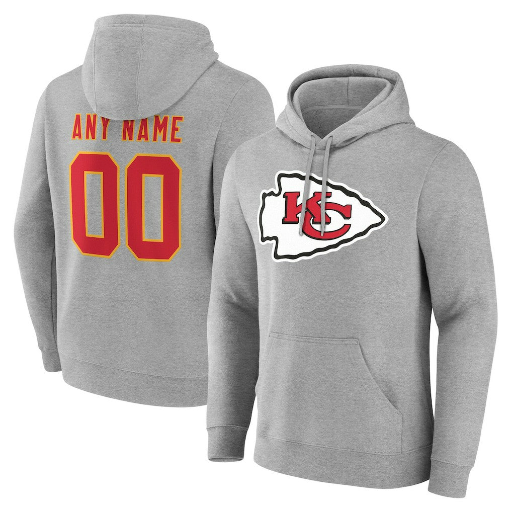 NFL Kansas City Chiefs Big & Tall Team Authentic Custom Hoodie