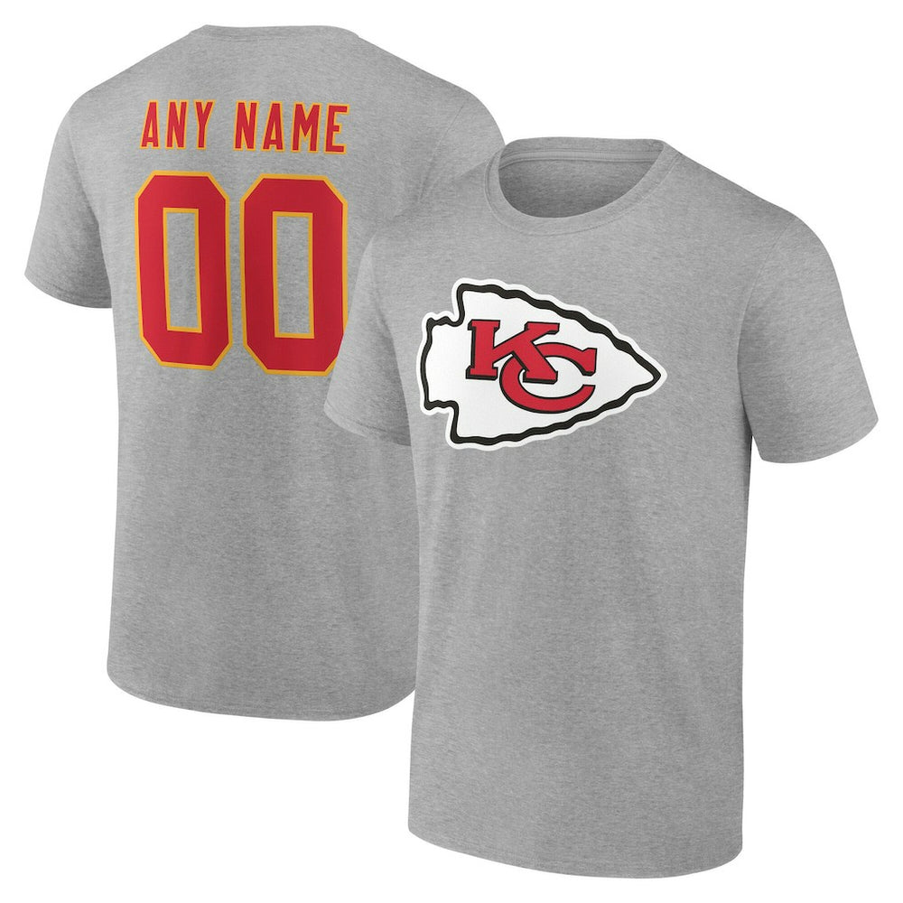 NFL Kansas City Chiefs Big & Tall Team Authentic Custom T-Shirt