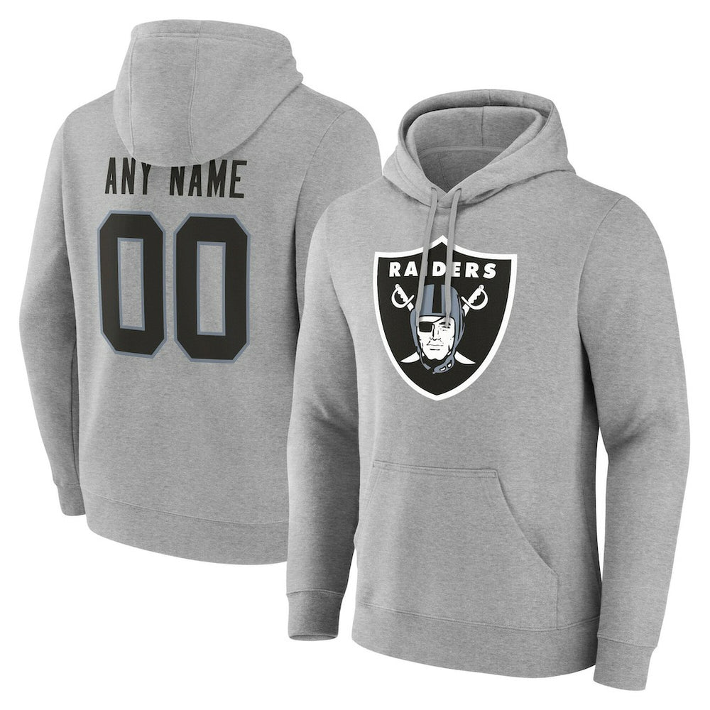 NFL Las Vegas Raiders Big & Tall Team Authentic Custom Hoodie