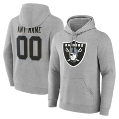 NFL Las Vegas Raiders Big & Tall Team Authentic Custom Hoodie