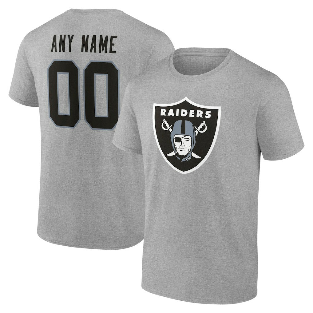 NFL Las Vegas Raiders Big & Tall Team Authentic Custom T-Shirt